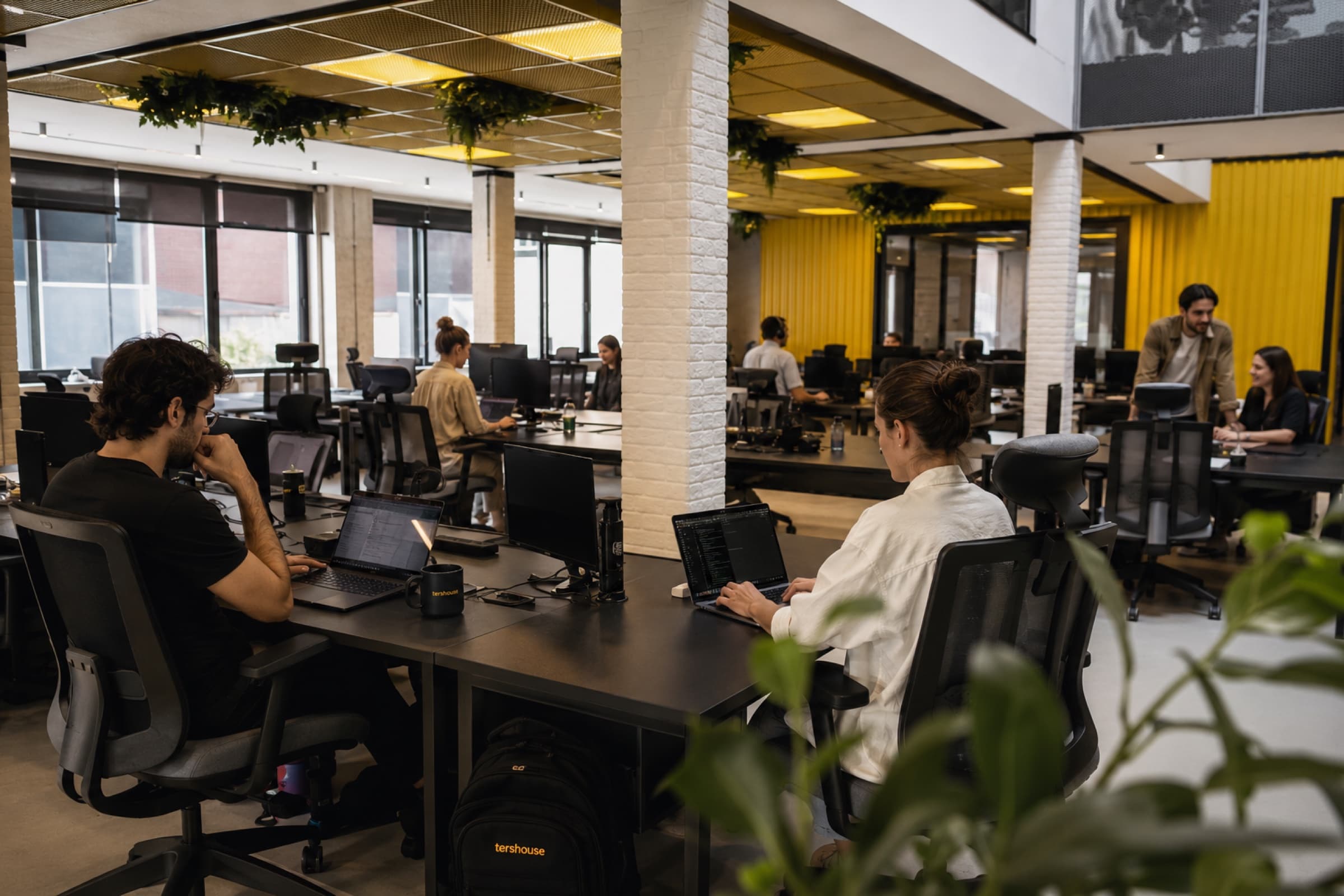 The coworking floor at tershouse in Sarajevo